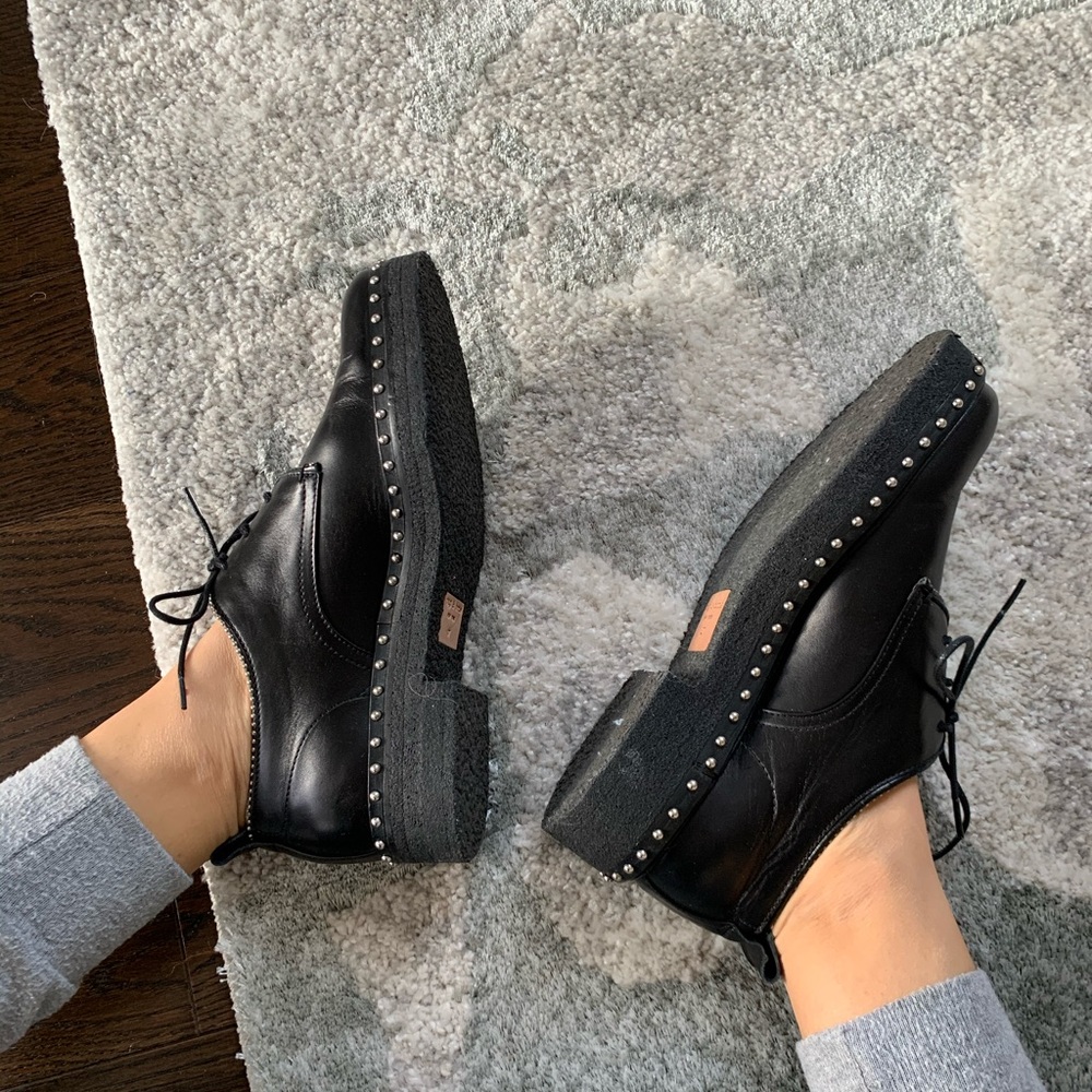 Black Rag & Bone Loafers - Picture 4 of 8